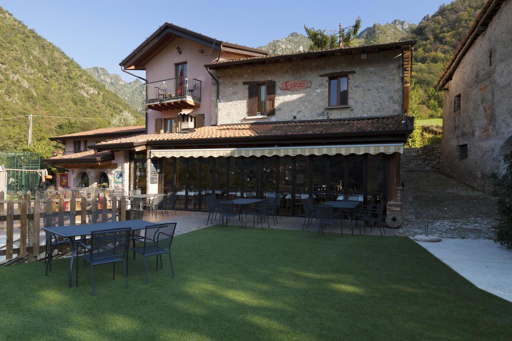 Albergo Trattoria Dazze Marcheno Exterior foto